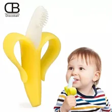 Mignon bébé doigt brosse à dents avec boîte enfants dents clair Massage doux Silicone infantile caoutchouc nettoyage brosse masseur ensemble garçon(China)