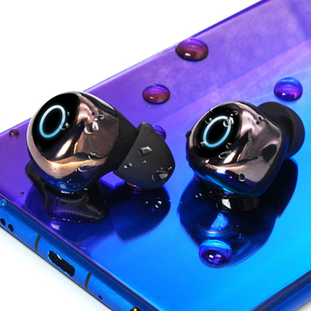 OVEVO шумоподавление TWS Bluetooth 5,0 беспроводные музыкальные наушники водонепроницаемые спортивные наушники с зарядным устройством