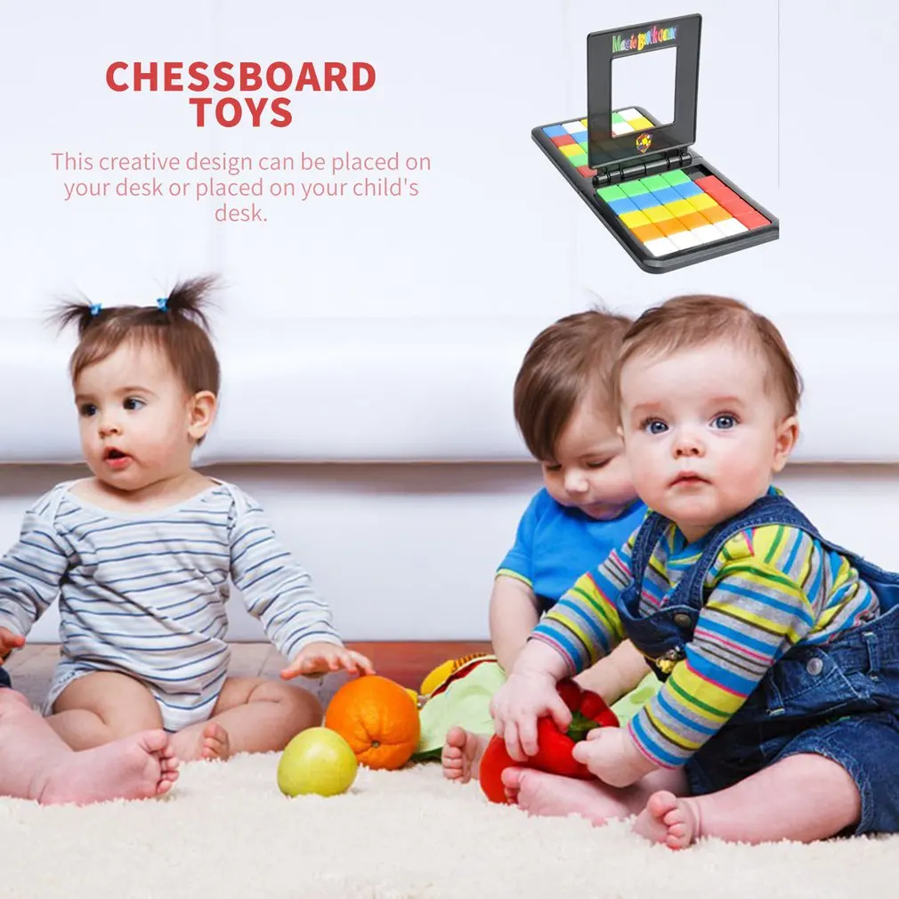 Puzzle Cube 3D Puzzle Race Cube Board Game Kids Adults Education Toy Parent-Child Double Speed Game Toy