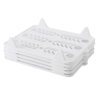 

5pcs Clothes Folding Board Clothes Folding Storage Fast Clothing Folding Board Convenient Stacking Board for T-shirt Clothes Swe