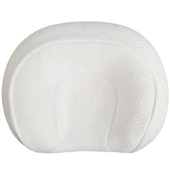 

Baby Shaped Pillow Multi-Function Bed Positioning Pillow Baby Sleeping Pillow Anti-Heading Pillow for 0-12 Months-White