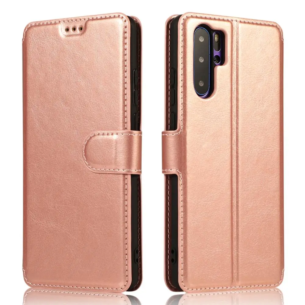 Luxury PU Leather Magnetic Adsorption Wallet Case for Huawei P30 P20 Mate 20 pro lite Cases Card holders Shockproof Flip Covers | Мобильные