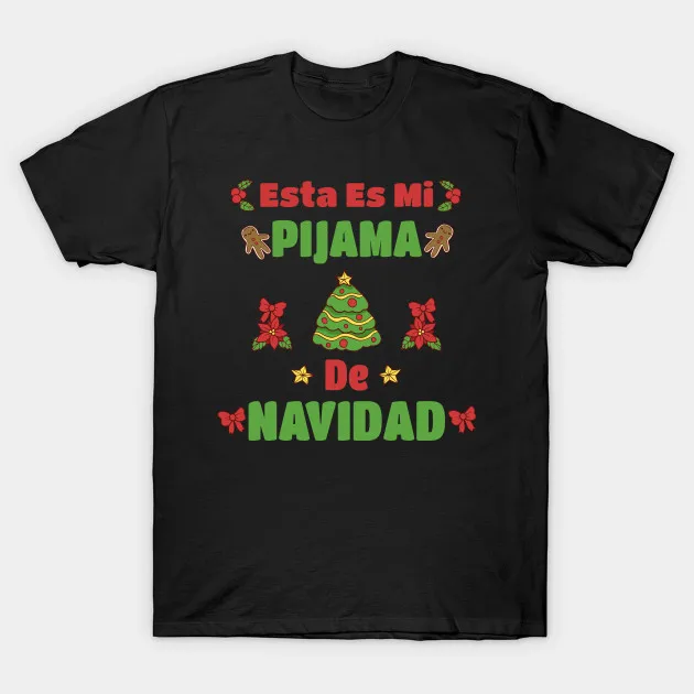 Для мужчин футболка Esta Es Mi Pijama De с утолщённой меховой опушкой хороший подарок на