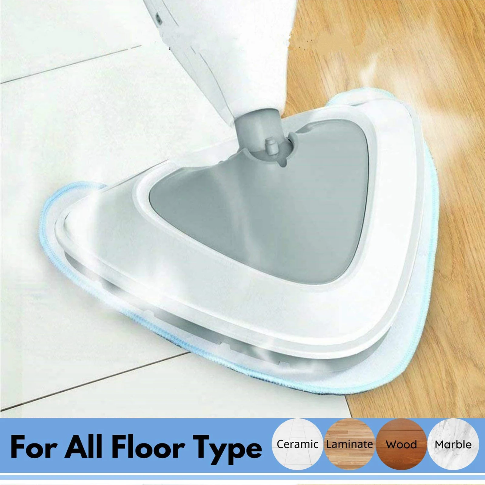 3 Pieces of Triangular Steam Mop Pads for VAX S85 CM S7 S86 SF CC S86