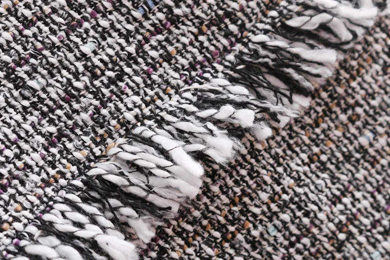 40cc8-8808 осеннее Новое Стильное повседневное женское платье контрастного цвета с текстурой кромки Rove пальто