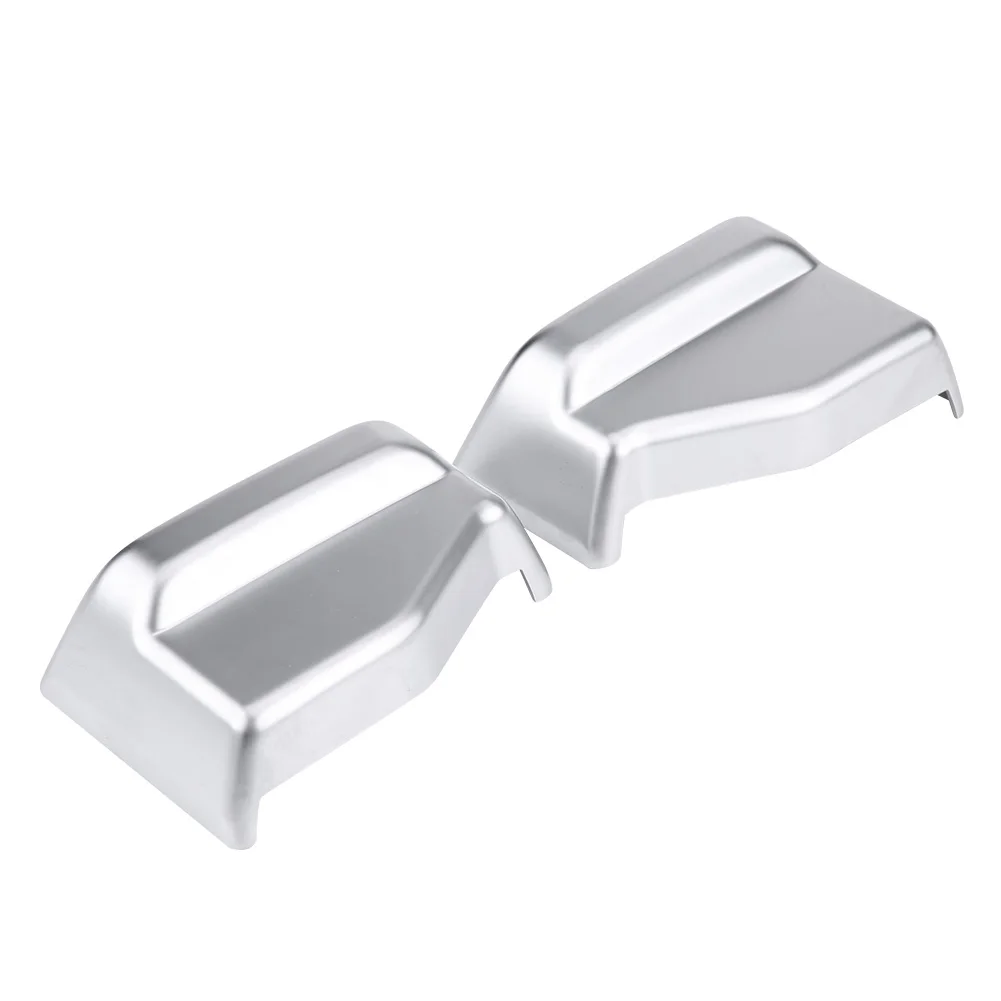 2 pcs Silver Seat Safety Belt Decoration Cover Trim ABS chrome Material fit for Mercedes Benz E Class W212 W213 S W222 | Автомобили и