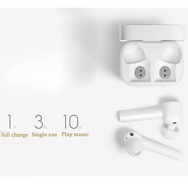 Pаспродажа 2019 Xiaomi Airdots TWS Bluetooth наушники молодежное издание беспроводные наушники вкладыши с микрофоном BL 4,2 стерео голосовое сенсорное управление