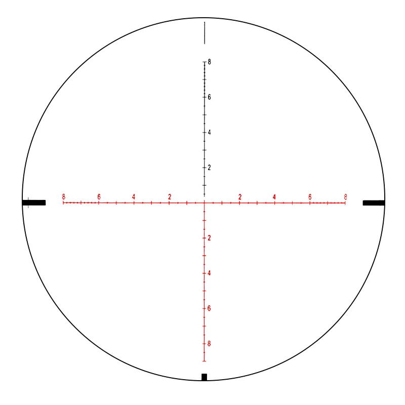 TEAGLE ED 1-8x24 IR Lange Eye Relief охотничий прицел тактический оптический прицел Verlichte Red Rifle Scope fit 30-06 308 AR1