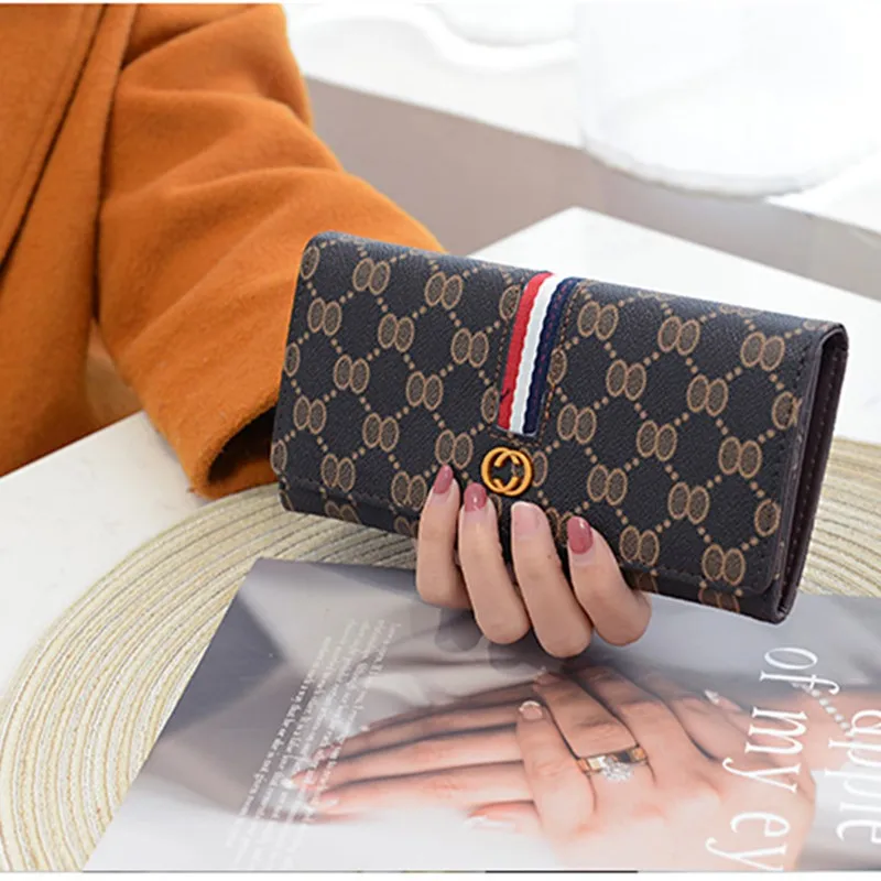 Baellerry Wallet Женщины Мягкая Кожа PU Засов Длинный Тонкий Клатч Женский Кошельки Держатель Карты Телефон Карманный Пэчворк Леди Деньги Кошельки бумажник женский кошелек женский женский кошелек кошелёк женский кошеле