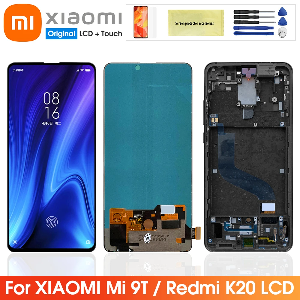ЖК-дисплей 6 39 ''для XIAOMI Mi 9T / Pro с сенсорным экраном и дигитайзером в сборе для
