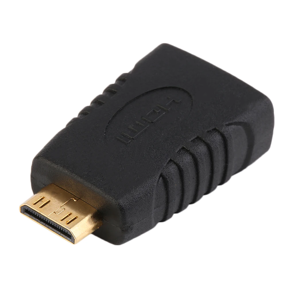 

Hot HDMI Type A Female to Mini Type C Male Adapter Connector for HDTV In stock 180 degree portable durable