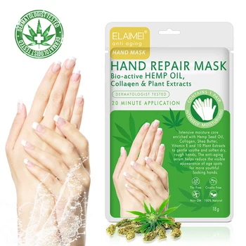 

Moisturizing Soft Hand Mask Hyaluronic Dead Skin Remover Smooth Whitening Anti-Aging Hand Care Hand Mask TSLM2