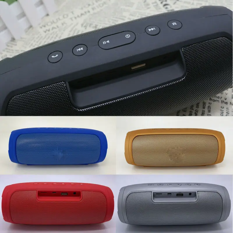 40 Вт Портативный беспроводной Bluetooth динамик супер бас стерео радио HIFI FM TF AUX