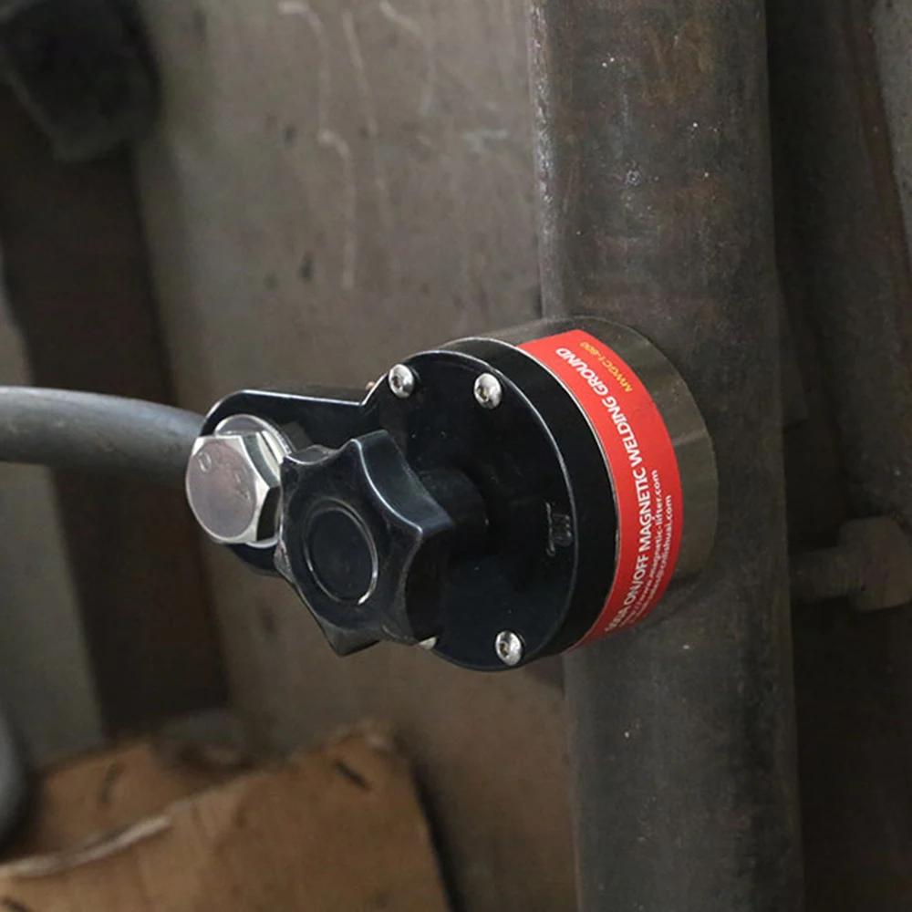 

On/Off netic Welding Ground Clamp Rare Earth Switchable net Welding Holder 200A
