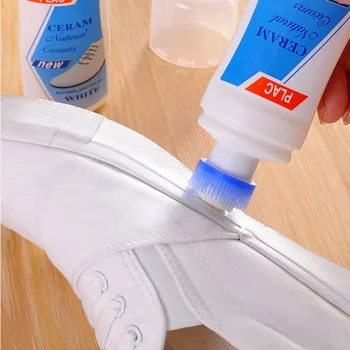 

White Shoes Cleaner Whiten Refreshed Polish Cleaning Tool Whitener Care Polish Washing Cleaning Tool For Leather Shoe Brushesbb