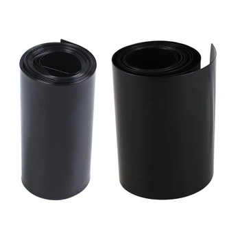 

1 Roll 70mm/44mm PVC Heat Shrink Tubing Wrap Black &1 Pcs PVC Heat Shrink Tubing Wrap RC Battery Pack LiPO NiMH NiCd