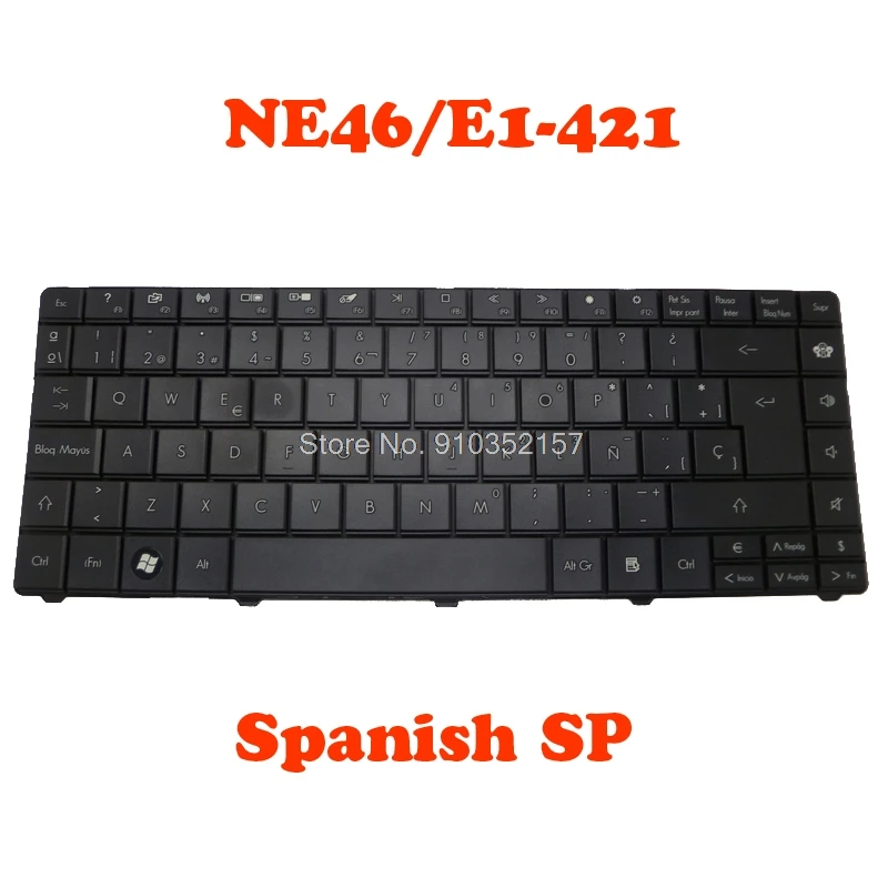Клавиатура для ноутбука ACER Gateway NE46 MP-09G46E0-9203 AEZQUP00010 Spain SP с белой отметкой |