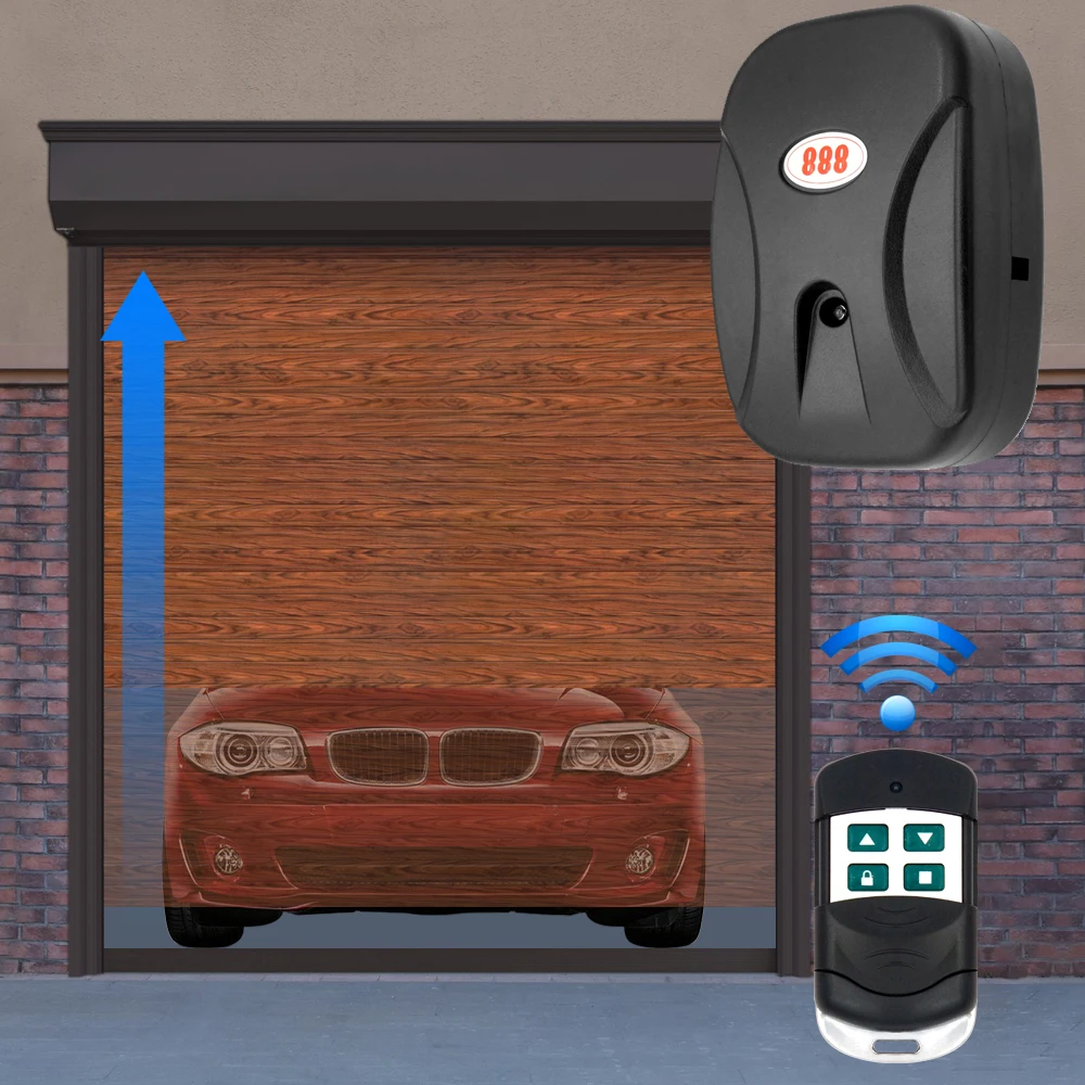 433Mhz Universal Remote Control Switch Mini RF Controller For The Garage Door Gate External Chain Motor Smart Home Assistant - Image 6