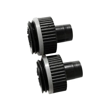 

2Pcs Nylon Inflatable Boat Air Pump Valve Adapter Connector Rowing Accessory