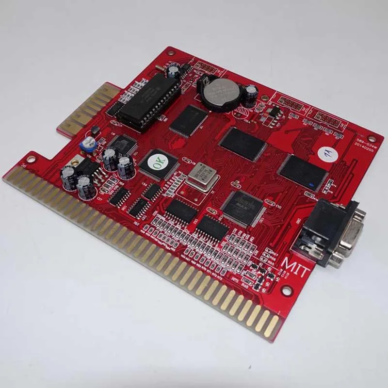 Многоигровая печатная плата 7X красная азартная печатная плата для казино 7 в 1 Настольная поддержка VGA выход для игрового автомата аркадная машина