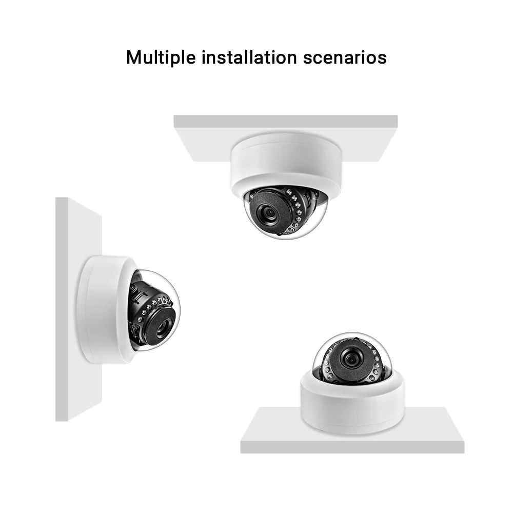 2MP CCTV камера IP 1,56 мм/1,7 мм/2,8 мм/3,6 мм/6 мм с фиксированным объективом металлический корпус для внутреннего наблюдения камера безопасности s POE