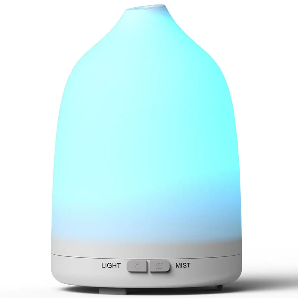 Mini Colorful Aroma Diffuser 120Ml Ultrasonic Atomizing Essential Oil Spreading Fragrance Aromatherapy Lamp