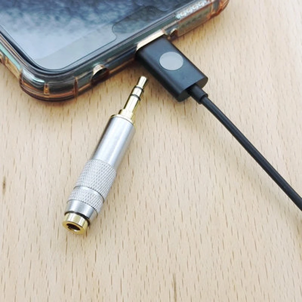 Tomada de Impedância de Fone de Ouvido de Alta Cancelamento de Ruído Reduzir a Tomada de Filtro de Ruído Fidelidade Adaptador 3.5mm Jack Profissional 36 220 Ohm - Image 4