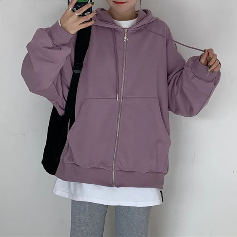 hoodies zippé femme