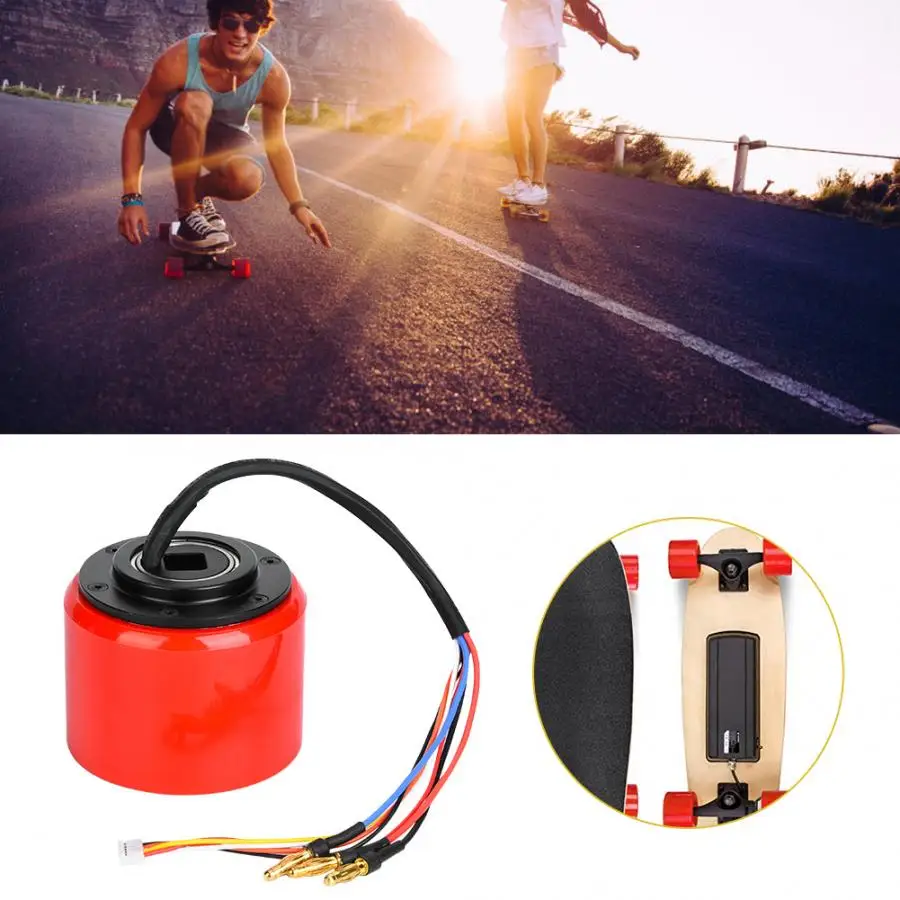 70 мм 150 Вт 24 В/36 В бесщеточный мотор ступицы колеса для Longboard мини скутер DIY Электрический скейтборд