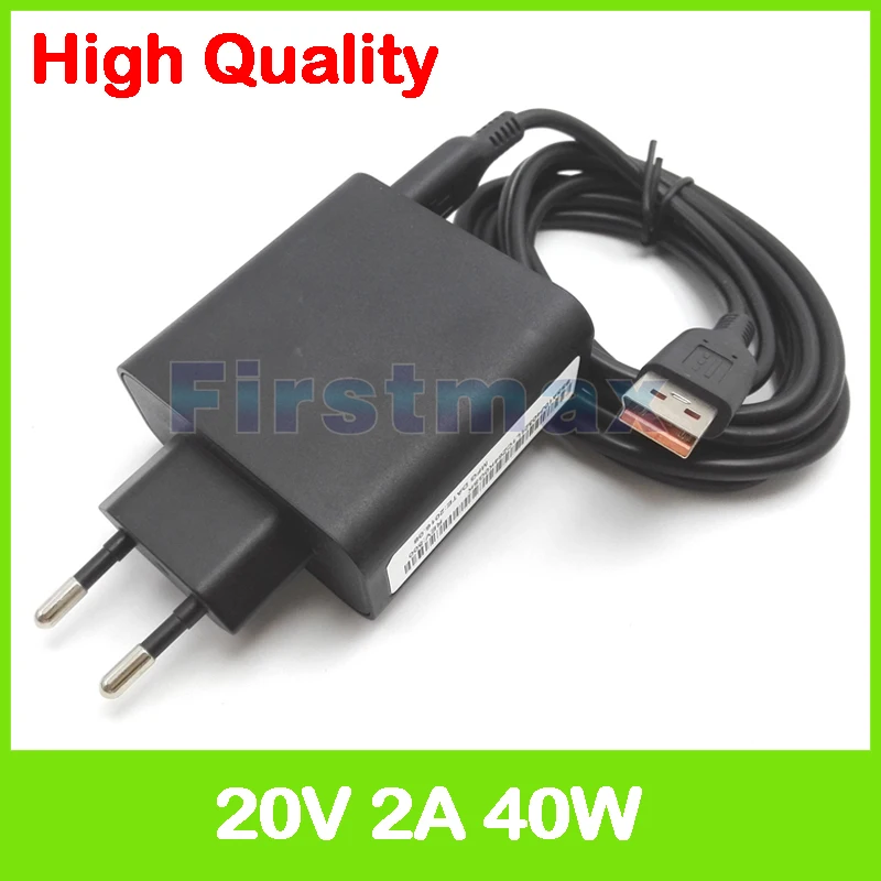20V 2A 5 2 V USB AC адаптер питания для Lenovo Yoga 3 Pro 13-I5Y70 13-I5Y71 планшетный ПК зарядное