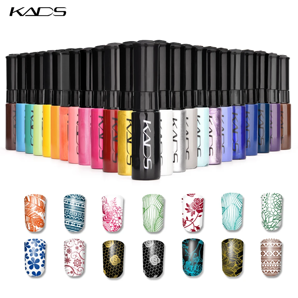 31pcs Nail Polish Set Nail Art Stamping Polish 7ml Semi Permanent
