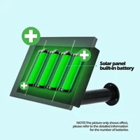 4W wodoodporny Panel słoneczny wbudowany 18650 bateria zewnętrzna 2m kabel naładowany USB 5V 12V zasilany do kamera WIFI do monitoringu 4G Router 5