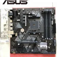 Материнская плата ASUS PRIME B450M-A для AMD AM4 DDR4 поддерживает процессор RYZEN M-ATX AURA RGB б/у оригинальная материнская плата