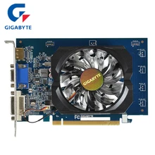 Gigabyte-tarjeta de vídeo Gigabyte GT 730, 1GB, NVIDIA GT730, 1GB, tarjetas gráficas, GPU, pantalla de ordenador de escritorio, juego de ordenador 630, 550, mapa, HDMI, VGA