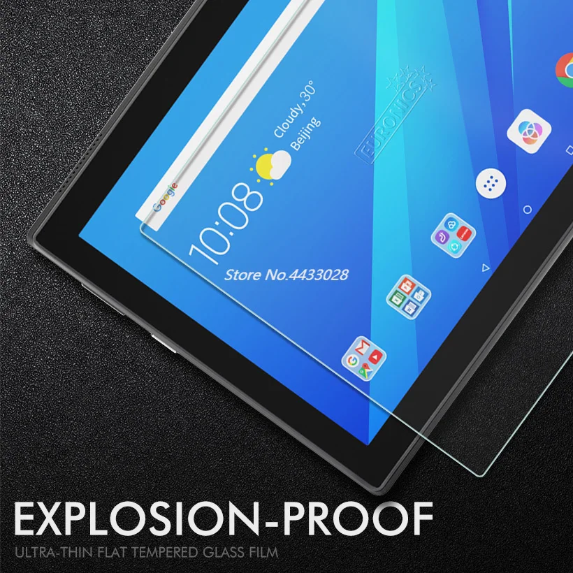 

9H Tempered Glass For Lenovo Tab 4 10 Plus Tab 4 8 Plus Tab3 7 710F 8 Plus Tab 2 A10-70 Tablet Screen Protector Protective Film
