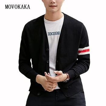 

Fashion Brand Cotton Sweater Men Autumn Winter Cardigan Men Knitted Sweater Male Slim Fit Cardigan Sweaters For Men Top Sweaters