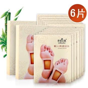

ISILANDON Lazy Beauty Foot Patch 6-Piece Beriberi Removing Dampness Improving Sleeping Quality Processing