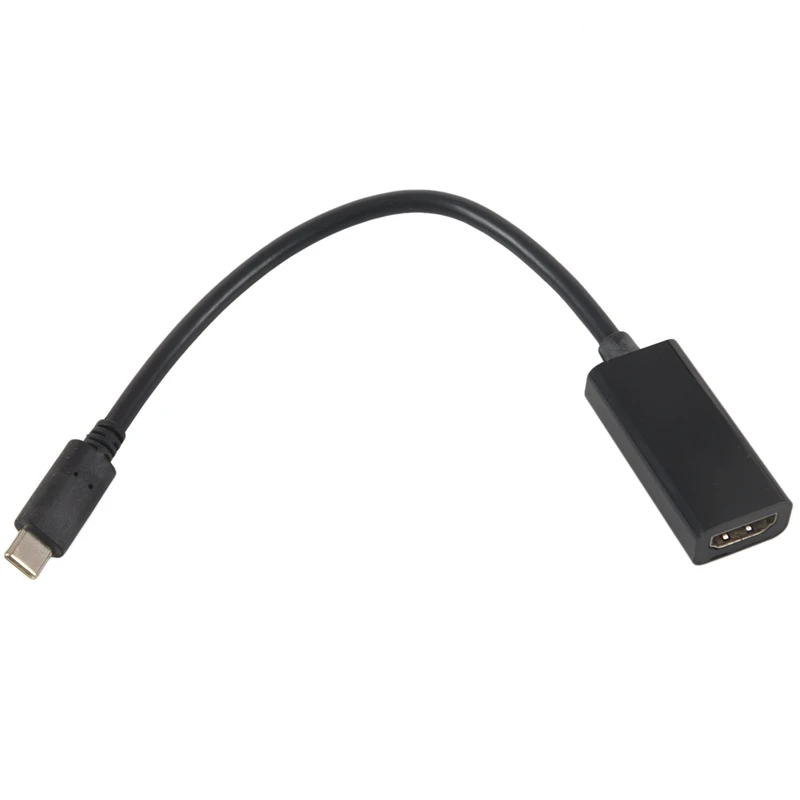 USB C к HDMI адаптер 4K 30Hz Тип C 3,1 Мужской к HDMI Женский кабель адаптер конвертер для нового MacBook