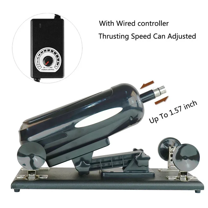 Обновленная версия пистолета для секса с большим фаллоимитатором