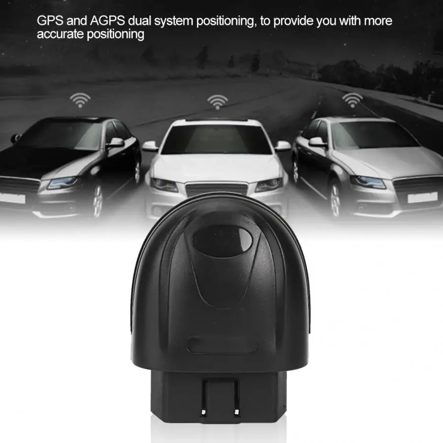 OBD Мини локатор автомобиля gps охранная сигнализация вибрационная сигнализация в режиме реального времени gps-трекер