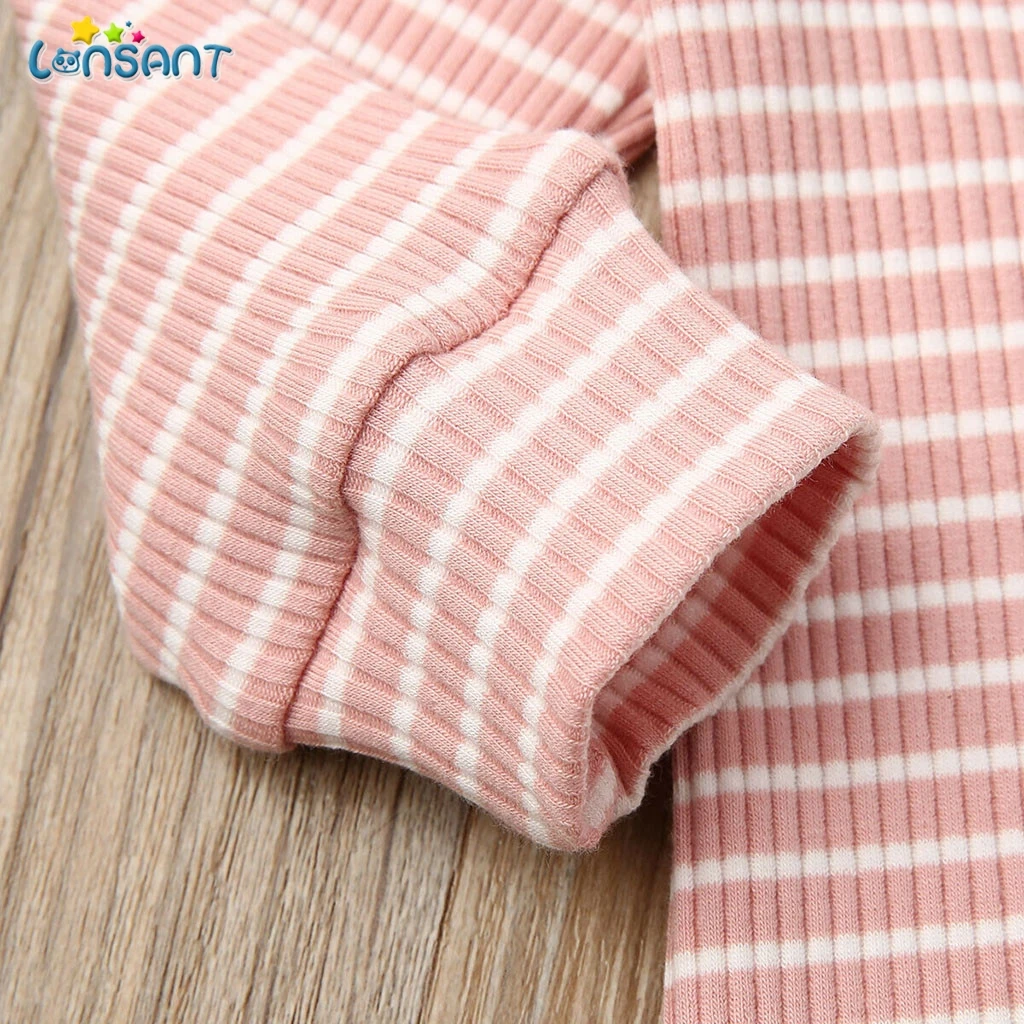 LONSANT/Новинка г.; Одежда для новорожденных; цельный комбинезон с капюшоном и длинными рукавами; весенние боди для маленьких девочек и мальчиков; комбинезоны; N30