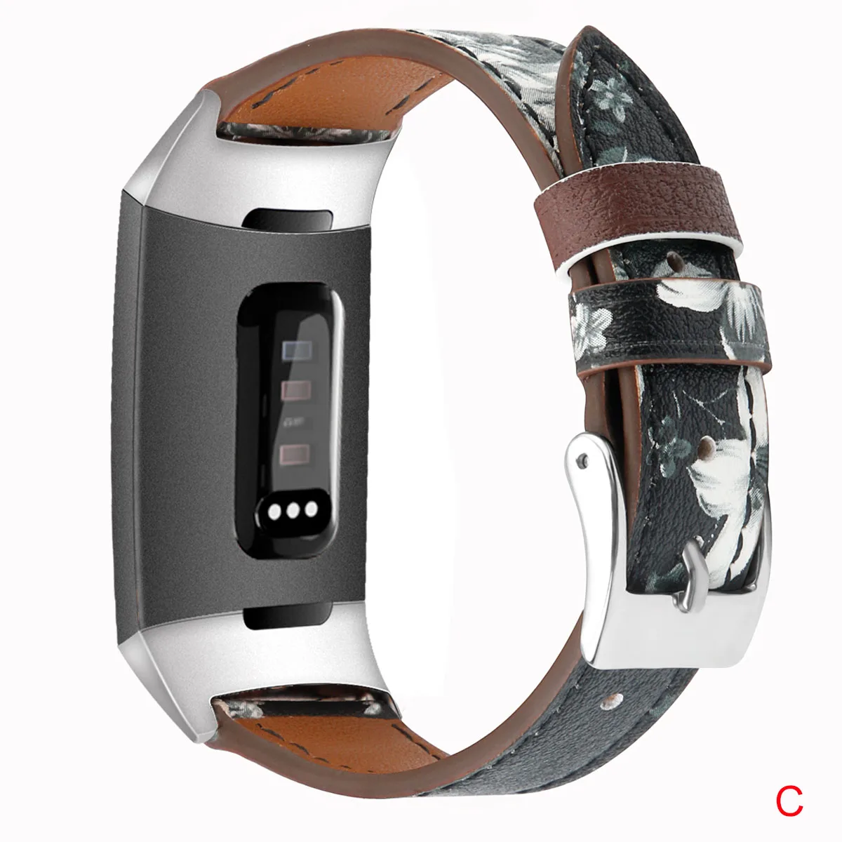 C Essidi для Fitbit Charge 3 кожаный ремешок для женщин и мужчин умный Браслет замена для мужчин t для Fitbit Charge 3 ремешок для часов петля - Цвет: C