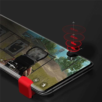

Left Right High Sensitive Smart Phone Game Button Handle Gaming Trigger Controller for Nubia Red Magic 3S/3/Mars Smart Phone