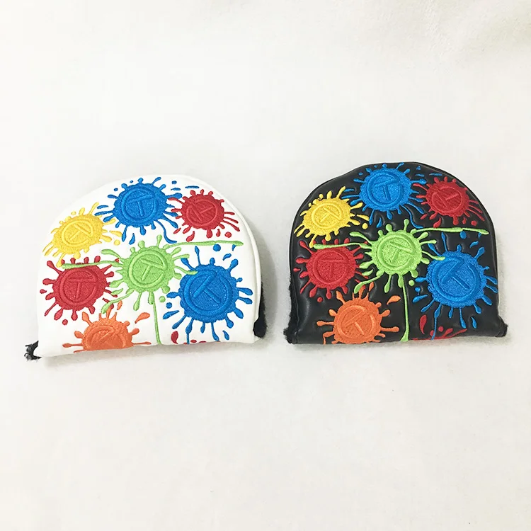 Чехлы для головы с надписью T cameron milled putter cover joker scotty fastback splash paint клоун выберите Тур FUTURA полукруг