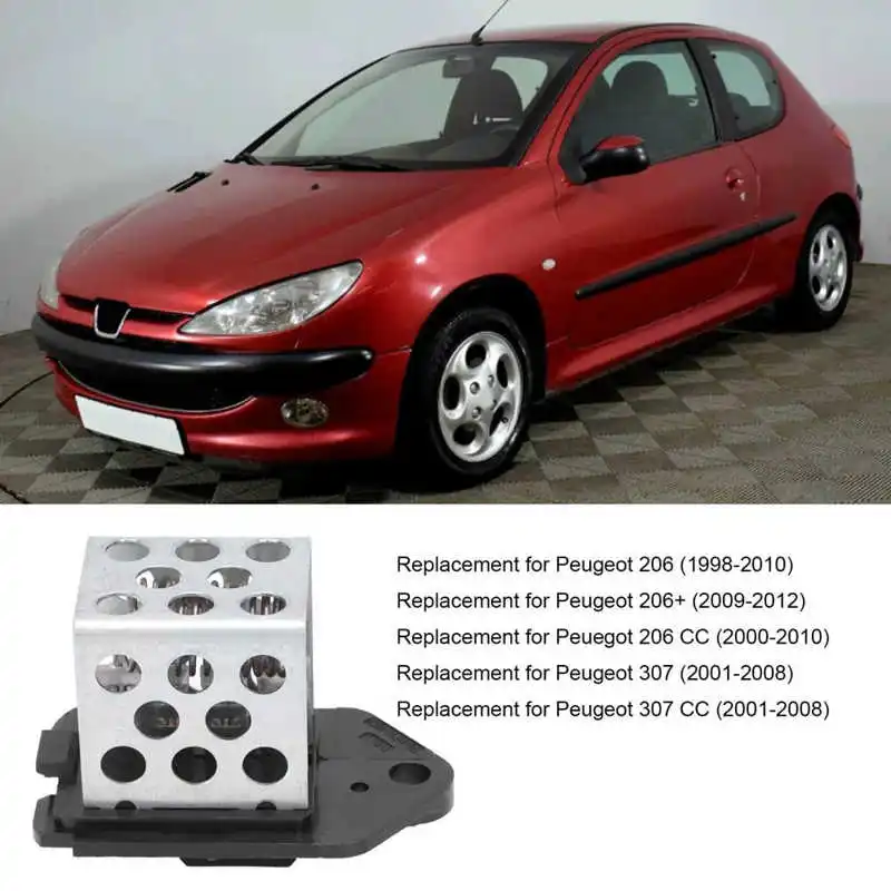 Elektromotor Kühlerlüfter mit Widerstand und Relais PEUGEOT 206 SW