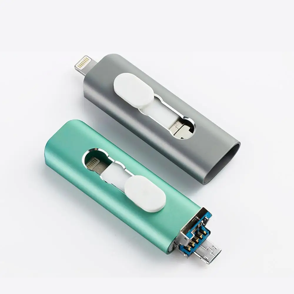 OTG USB флешка Usb 3,0, флешки для смартфонов iPhone iPAD, Android, Lightning, usb флэшка 8 ГБ, 16 ГБ, 32 ГБ, 64 ГБ, 128 ГБ, флеш-накопитель