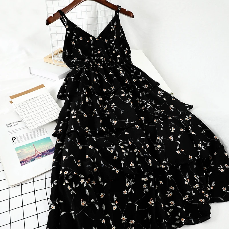 OCEANLOVE с цветочным принтом каскадными оборками Vestidos 2020 V образным вырезом Высокая Талия женское платье 2020 весенне-летние платья Винтаж 14364 OCEANLOVE с цветочным принтом каскадными оборками Vestidos 2020 V образным вырезом Высокая Талия женское платье 2020 весенне-летние платья Винтаж 14364