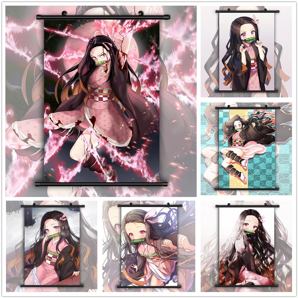 Kit Pintura Numerada Terapêutica - Tanjiro e Nezuko Demon Slayer