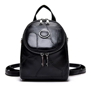 

Mini Backpack Genuine Leather Shoulder Bag For Women Small 2020 New Fashion Style Shoulder Bags For Girls Book Shell Gift