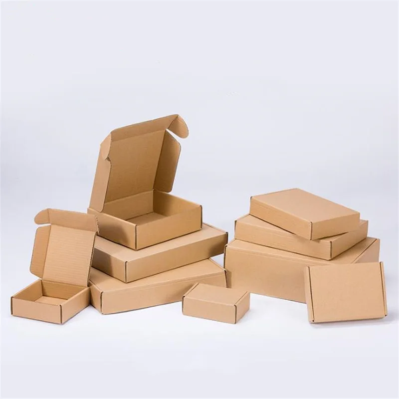 

Natural Brown Extra Hard Small Gifts Packaging Box Carton Paperboard Mini DIY Supply Paper Box Customizable Carton Box